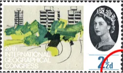 Geographical Congress (Phos): 2 1/2d