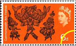 Commonwealth Arts: 6d