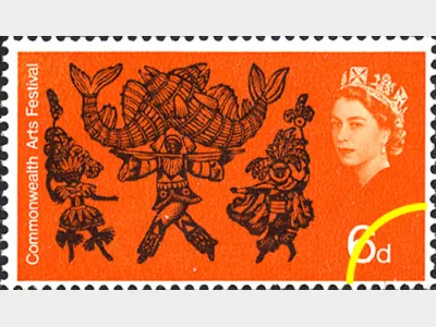 Commonwealth Arts (Phos):  6d