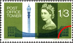 Post Office Tower (Phos): 1s 3d