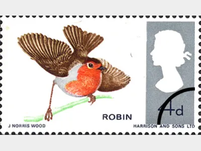 British Birds (Phos): 4d