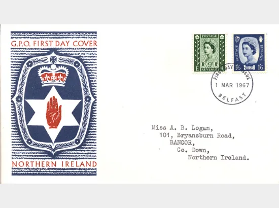 Northern Ireland 9d & 1s6d