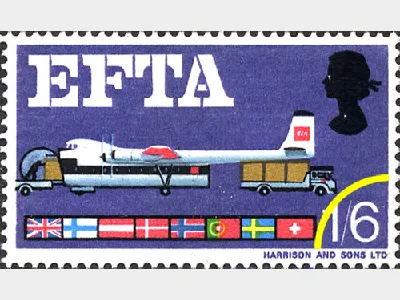 European Free Trade Area: 1s 6d