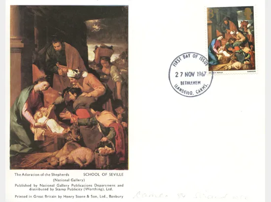 Christmas 1967 (3d & 1/6d)