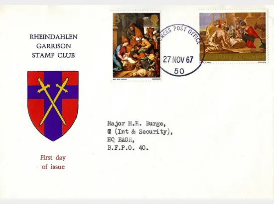 Christmas 1967 (3d & 1/6d)