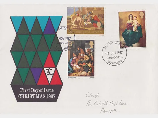 Christmas 1967 (3d & 1/6d)