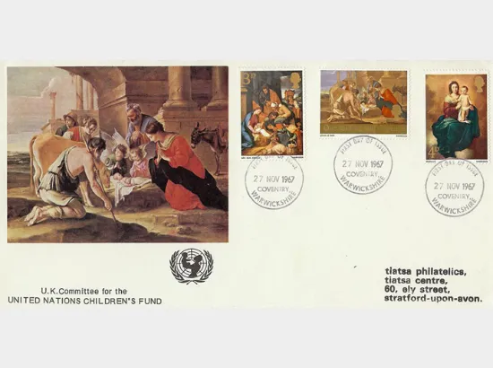 Christmas 1967 (3d & 1/6d)