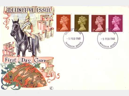 Machins: 1/2d, 1d, 2d, 6d