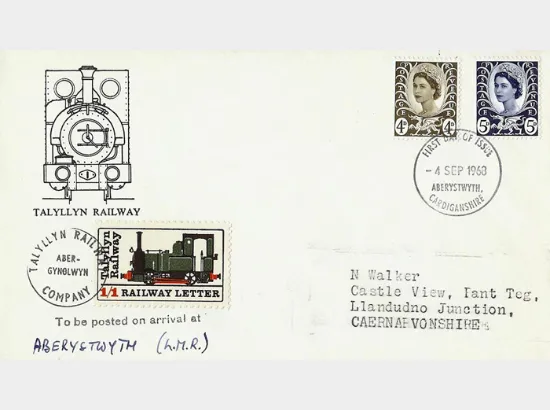 Wales 4d Brown & 5d Blue