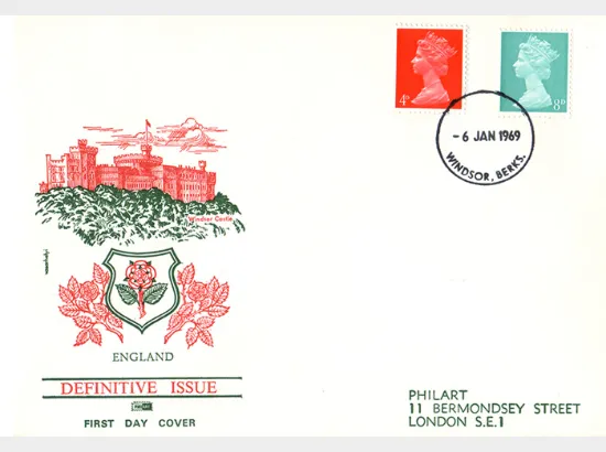 Machins: 4d & 8d Change of Colours