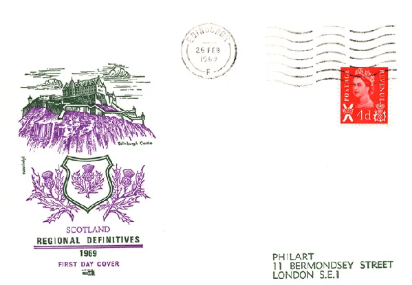 Scotland 4d Red
