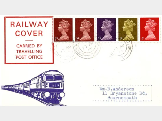 Machins: 1s Se-tenant Stamp Coil