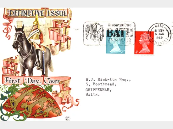 Machins: 4d & 8d Change of Colours