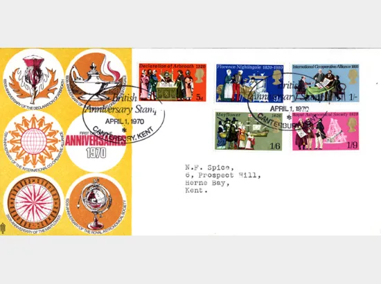 General Anniversaries 1970