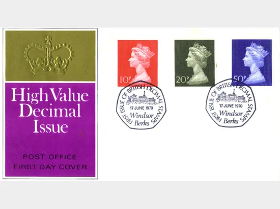 Machins: 10p, 20p, 50p