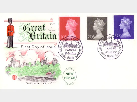 Machins: 10p, 20p, 50p