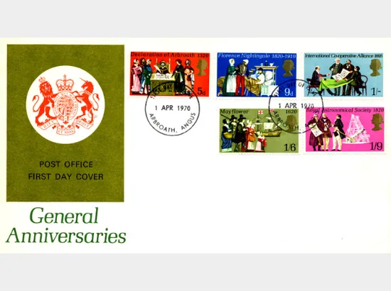 General Anniversaries 1970