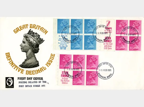 Stitched: Decimal Values: 25p Transport 1 (Omnibus)