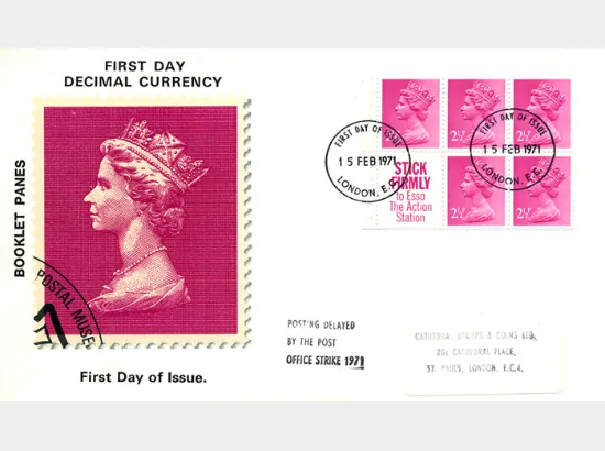 Stitched: Decimal Values: 25p Transport 1 (Omnibus)