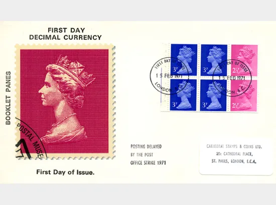 Stitched: Decimal Values: 50p Flowers 1 (Bindweed)