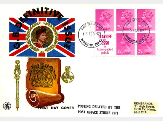 Stitched: Decimal Values: 50p Flowers 1 (Bindweed)