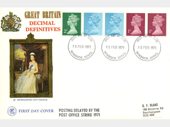 Machins: Decimal Values Coil - 5p Se-tenant