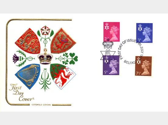 Northern Ireland 2 1/2p, 3p, 5p, 7 1/2p