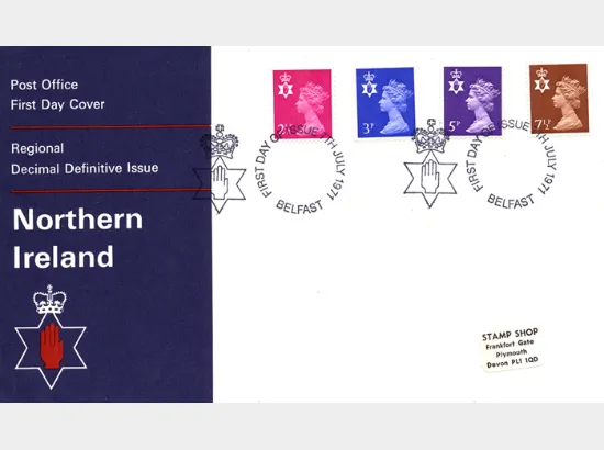 Northern Ireland 2 1/2p, 3p, 5p, 7 1/2p