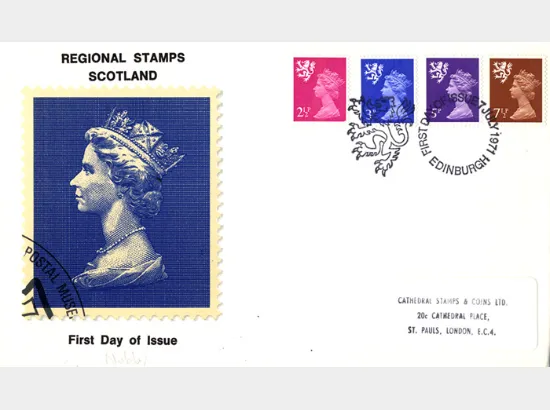 Scotland 2 1/2p, 3p, 5p, 7 1/2p