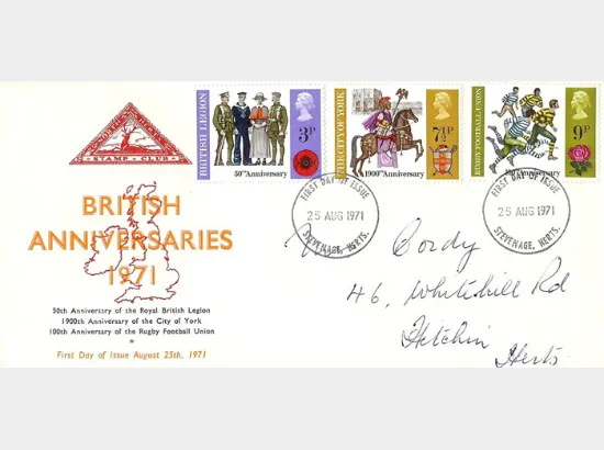 General Anniversaries 1971