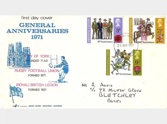 General Anniversaries 1971