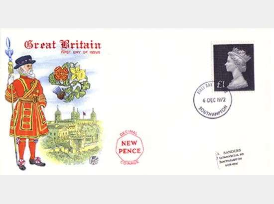 Machins: £1 Redrawn '£'