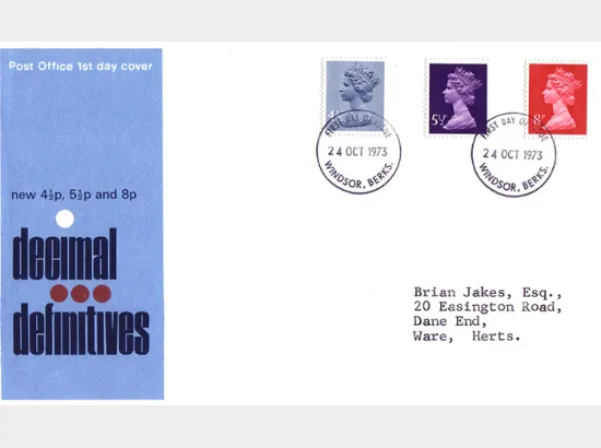 Machins: 4 1/2p, 5 1/2p, 8p