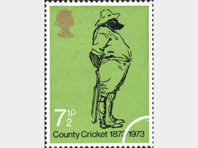 County Cricket Centenary: 7 1/2p