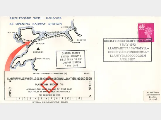 Re-opening of Llanfair Railway Station