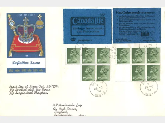 Stitched: New Design: 35p Canada Life