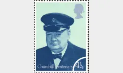 Winston Churchill: 4 1/2p