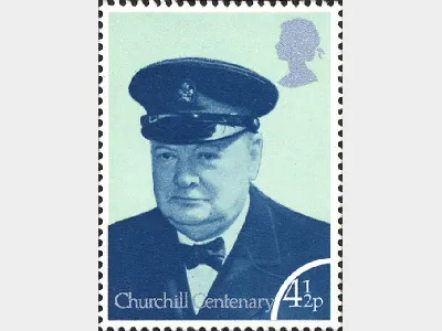 Winston Churchill: 4 1/2p