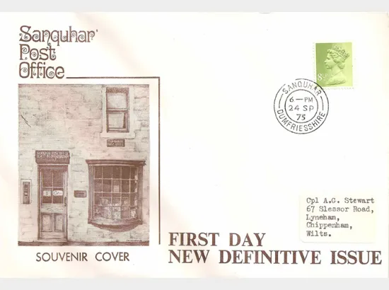 Machins: 8 1/2p Yellowish-Green