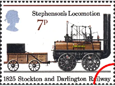 Stockton & Darlington Railway: 7p