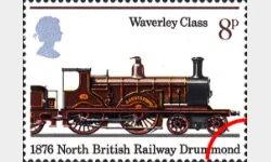 Stockton & Darlington Railway: 8p