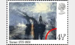 J M W Turner: 4 1/2p