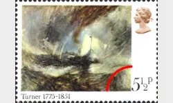 J M W Turner: 5 1/2p