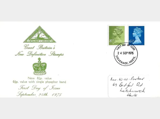 Machins: 8 1/2p Yellowish-Green