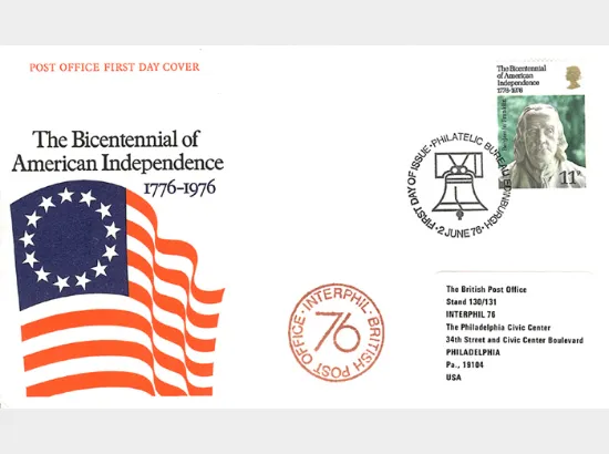 USA Bicentenary: 11p