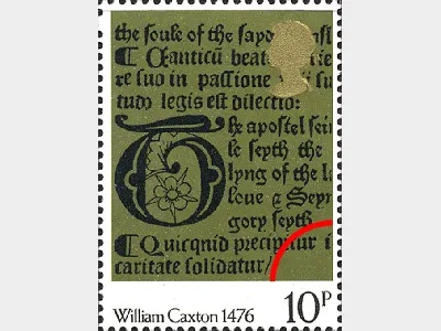 William Caxton: 10p