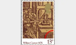 William Caxton: 13p