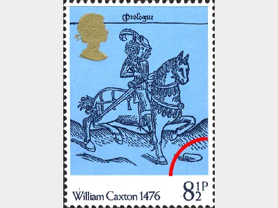 William Caxton: 8 1/2p