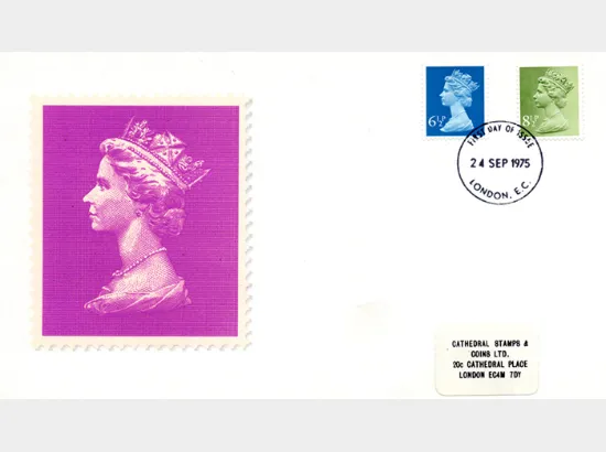 Machins: 8 1/2p Yellowish-Green