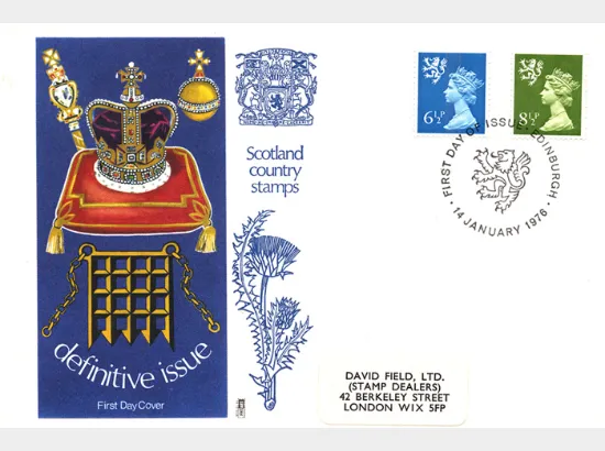Scotland 6 1/2p & 8 1/2p